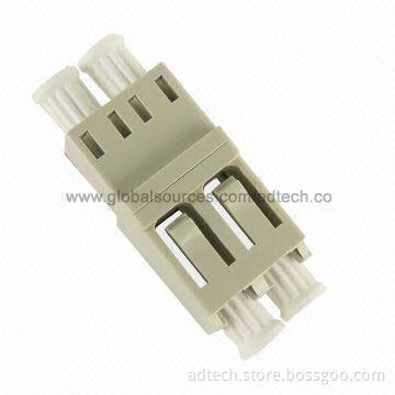 LC Fiber-optic Adapter MM Duplex without Flange